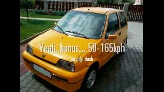 Fiat Cinquecento 1242 MPI 80HP Digital [upl. by Fogg710]