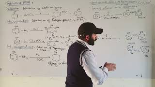 Reactions of phenols halogenation hydrogenation reaction with aldehyde  ch11  12th class chem [upl. by Nilson]