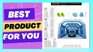 VEVOR Inflatable Paint Booth with Blowers [upl. by Iaras]