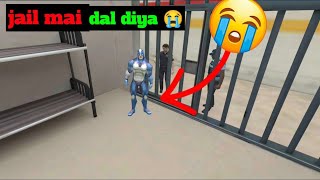 jail mai dal diya 😭  rope hero 2 gameplay video  rope hero mafia city [upl. by Britney]