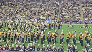 LSU Band quotKing of Popquot Halftime Show [upl. by Belak349]