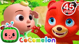 Peekaboo Song  More  CoComelon Animal Time  Learning with Animals  Nursery Rhymes for Kids [upl. by Mehalick371]