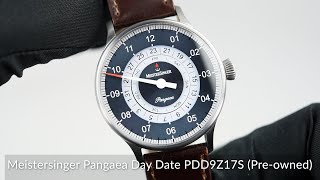 Meistersinger Pangaea Day Date PDD9Z17S Preowned [upl. by Namhcan614]