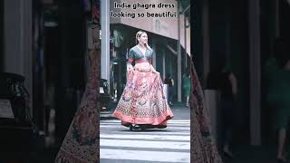 Street walk fashion show in indian dress bhojpurisong fashion trendingshorts [upl. by Charlot451]