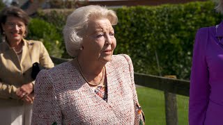 Prinses Beatrix heropent molen de Noordstar in Noordbroek [upl. by Hamilton]