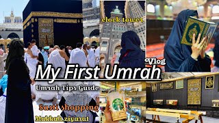 My First Umrah Vlog  Makkah Ziyarat  Clock Tower Lesson I learned During Umrah Safarnama [upl. by Welcher]