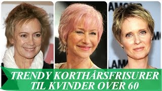 Trendy korthårsfrisurer til kvinder over 60 [upl. by Derfiniw409]