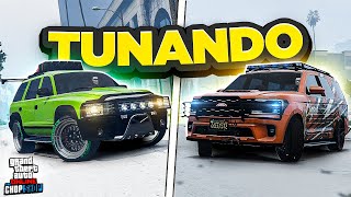 TUNANDO CARROS DA DLC no GTA 5 Online DORADO amp ALEUTIAN [upl. by Phina389]