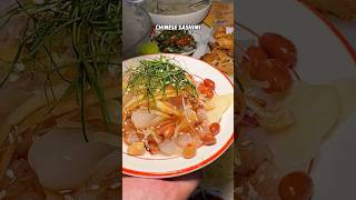 Dry Aged Sea Bass Sashimi shorts [upl. by Ennovehs]