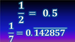 Cómo convertir a decimal una fracción [upl. by Aynuat411]