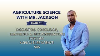 Agriculture Science SBA Discussion [upl. by Llehsar102]