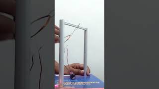 Magnetic field of circular coil physics educationalvideo education magnet [upl. by Enaek]