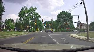 Driving In Chambersburg Pennsylvania  Norland Ave [upl. by Airdnalahs]