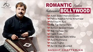 Romantic Santoor I 11 Evergreen Instrumental Bollywood Songs I Sandip Chatterjee I Jukebox [upl. by Elinet758]