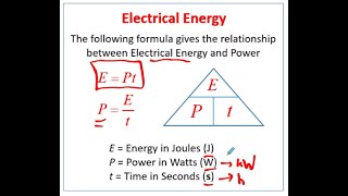 Calculate Energy and Electricity Bill Cost Simple Example [upl. by Eseeryt]