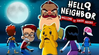 HELLO NEIGHBOR IS BACK in Season 2 BINGE WATCHING Raven Brooks Reaction [upl. by Sivart]