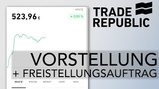 Trade Republic  Vorstellung Freistellungsauftrag und Sparplan [upl. by Emmaline868]