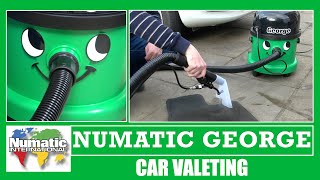 Numatic George Car Cleaning Demo amp Set Up For Wet amp Dry Use [upl. by Igal652]