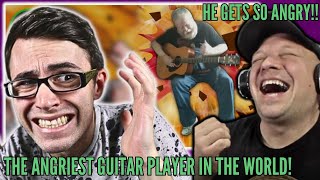 Steve Terreberrys FUNNIEST VIDEO  The ANGRIEST GUITAR Player in THE WORLD  Reaction   UK 🇬🇧 [upl. by Trainor177]