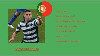 Bernardo Sousa Sporting CP Highlights [upl. by Yatnuahc]