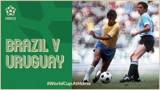 Brazil 31 Uruguay  Extended Highlights  1970 FIFA World Cup [upl. by Quickel459]