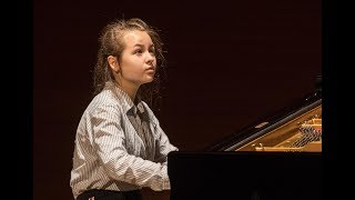 Laetitia Hahn 14y Chopin Andante Spianato et Grande Polonaise Brillante op 22 in E Flat Major [upl. by Lekar]