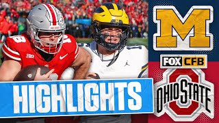 Michigan Wolverines vs No 2 Ohio State Buckeyes Highlights  FOX College Football [upl. by Ise990]