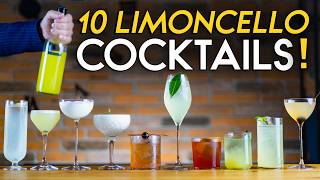 Top 10 Limoncello Cocktails plus Lime amp Orange [upl. by Arrekahs]