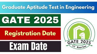 GATE 2025 Exam Complete Details  GATE Form Apply Last date Extended  Exam Pattern and Syllabus [upl. by Atiken638]