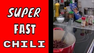 HOW TO MAKE QUICK CHILI\APRIL [upl. by Richela289]