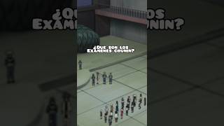 ¿Que son los Exámenes Chunin shorts naruto anime [upl. by Ezzo]