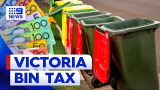 Victorian councils slugging up to 45 more each year to take out the bins  9 News Australia [upl. by Larentia]