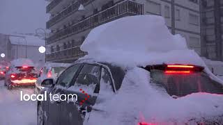 Emergenza neve Val dAosta eccezionale nevicata su Courmayeur 10 dicembre [upl. by Ondine183]