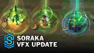 Soraka VFX Update Comparison  League Of Legends [upl. by Robbins]