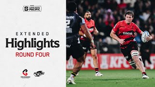 Round 4  Crusaders v Hurricanes  Highlights 2024 [upl. by Fifine]