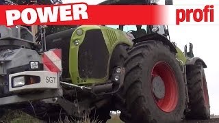 Claas Xerion 5000 mit SGTAuflieger [upl. by Aniz1]