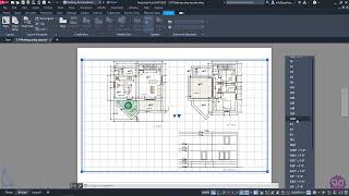 510 How to Plot a Drawing layout in AutoCAD AutoCAD 2023 [upl. by Raphaela]