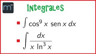 Integrales inmediatas integral de una función elevada a un número [upl. by Riane]