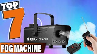 Enhance Your Parties with the 7 Best Fog Machines [upl. by Eladroc]