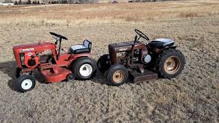 Wheel horse suburban 400 and lawn ranger [upl. by Arnold386]