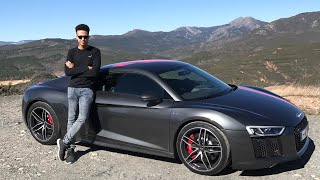 Audi R8 RWS  A Drivers Car  Sideways Sid REVIEW [upl. by Anyk792]