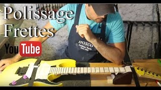 🎸Atelier Guitare  Polissage des Frettes [upl. by Adnohsel]