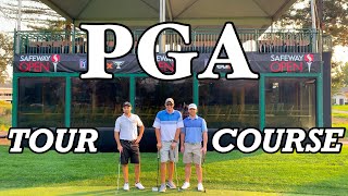 PGA TOUR COURSE  Safeway Open  Silverado Resort amp Spa Golf Course North  Front 9 [upl. by Duncan]