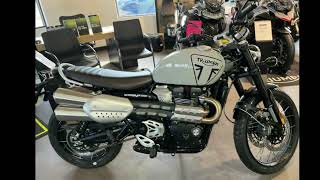 2024 Triumph Scrambler 1200 X Modern Classic Speed Twin [upl. by Arraeis]