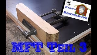 MFT  Werkbank  workbench Vorderzange restaurieren  Teil 3 [upl. by Ayanet]