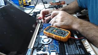 TUTORIAL DETECCION Y REPARACION CORTOCIRCUITO EN NOTEBOOK HP  PARTE 1 [upl. by Etiam]