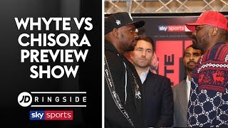 JD RINGSIDE  Dillian Whyte vs Derek Chisora  Preview Show [upl. by Citarella820]