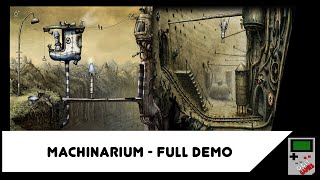 Gameplay Machinarium  Demo Completo  Full Demo [upl. by Atteras]