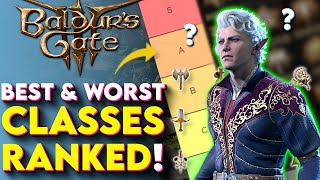 All Classes Ranked In Baldurs Gate 3  Which Baldurs Gate 3 Class Is Best [upl. by Ennad812]