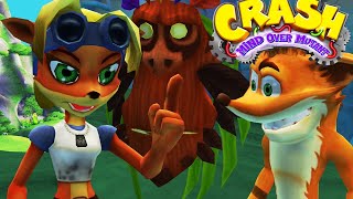 Crash Mind over Mutant  Walkthrough in Hard 2 Players Crash and Coco  Part 1 [upl. by Ojytteb16]